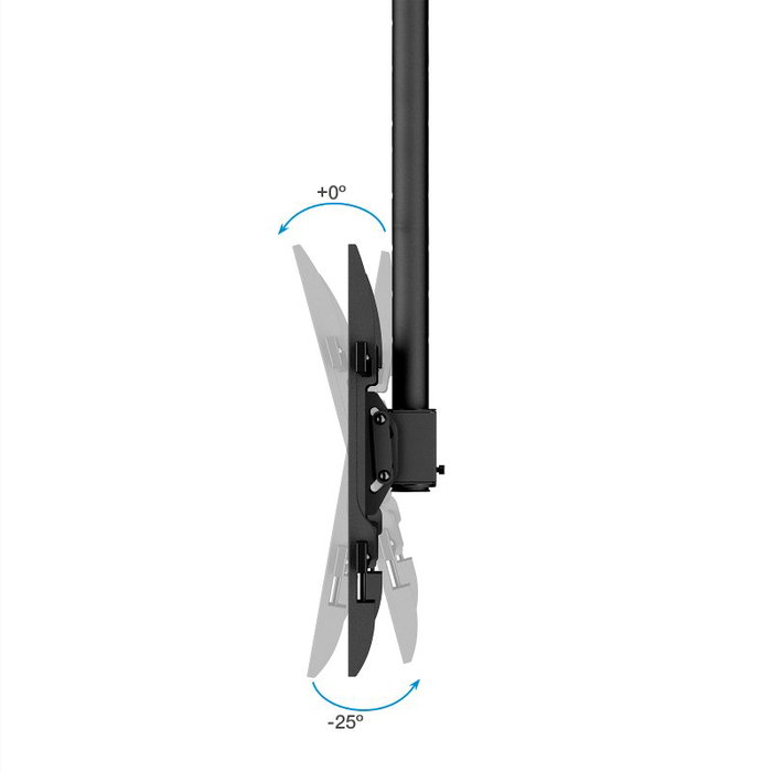Tooq Soporte de Techo para Pantallas 43-86 Pulgadas Negro Tooq Soporte de Techo para Pantallas 43-86 Pulgadas Negro